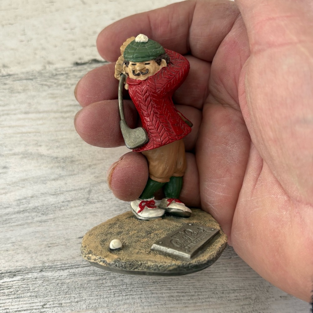IBB Accents Arnold Palmer Collection Golf Figurines Metal Painted - Picture 5 of 10